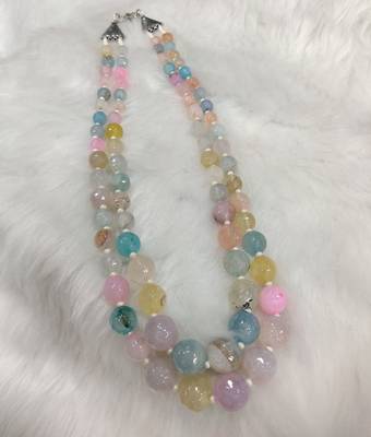 Multicolor onyx necklaces 2