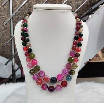 Multicolor onyx necklaces 1