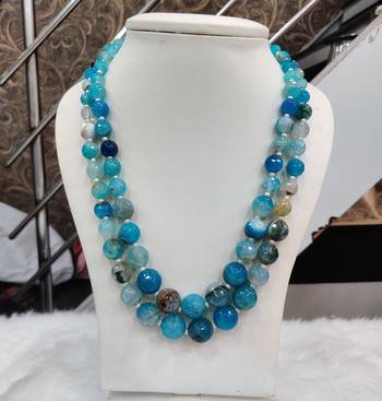 Blue onyx necklaces 1