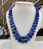 Blue onyx necklaces