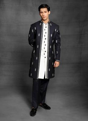 White embroidered cotton indo-western-dresses 1