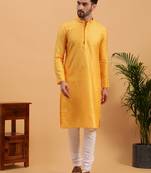 Namaskar Kurta set  For Men