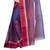 Ruuprekha Women's Pure Cotton Woven Blue Saree without Blouse
