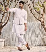 Off-White Dobby Cotton Jacket