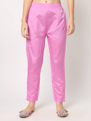 Baby-pink jacquard cotton silk Kurta Pant With Dupatta 4