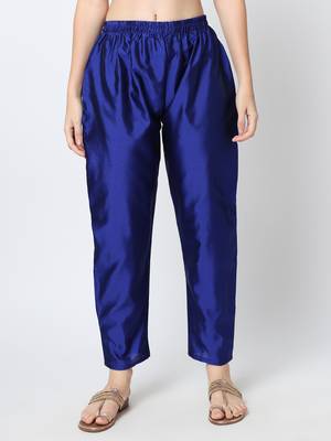 Aqua-blue jacquard cotton silk Kurta Pant With Dupatta 4