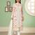 White Georgette Embroidered Pakistani Salwar Kameez