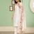 White Georgette Embroidered Pakistani Salwar Kameez