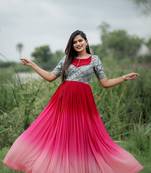 Rose Pallet Gown Dress