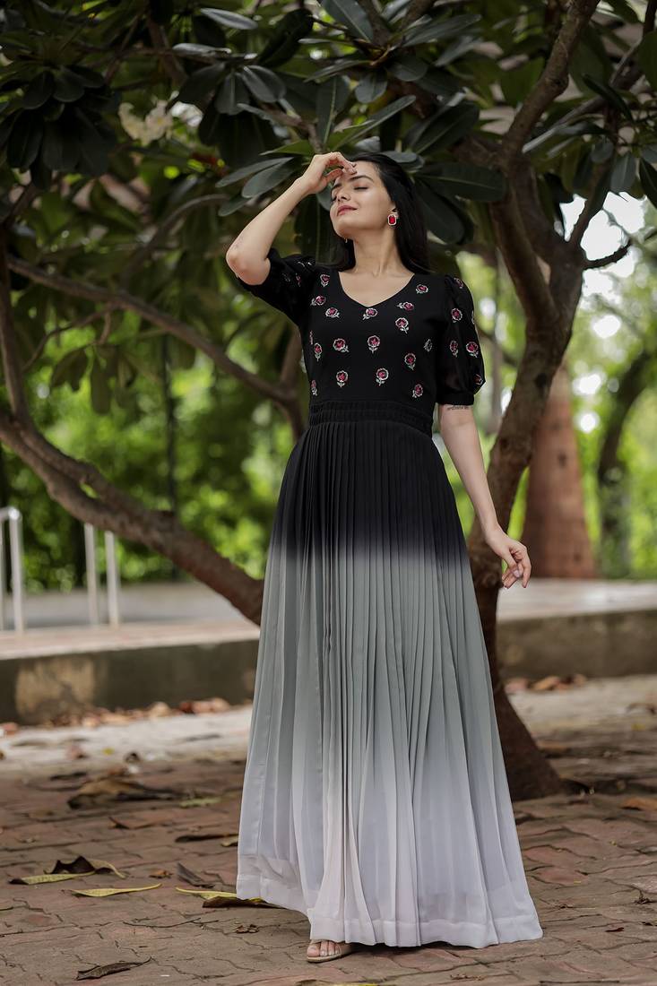 Naffia Long gown Dress