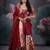 Wine Munia ethnic Dress with Dupatta set
