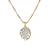 Plated Abstract Art Pendant Set for Women