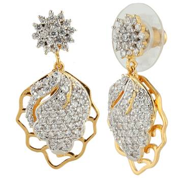 Plated Abstract Art Pendant Set for Women 3