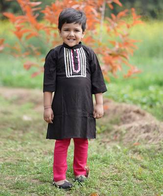Khawaab Cotton Kurta Payjama For Boys 1
