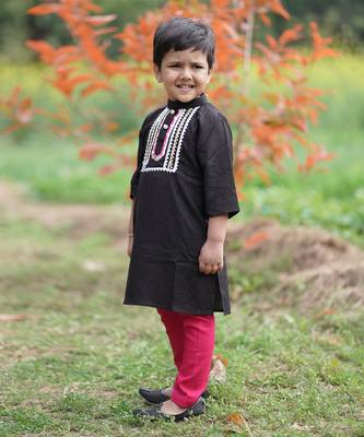 Khawaab Cotton Kurta Payjama For Boys 4