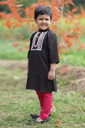 Khawaab Cotton Kurta Payjama For Boys