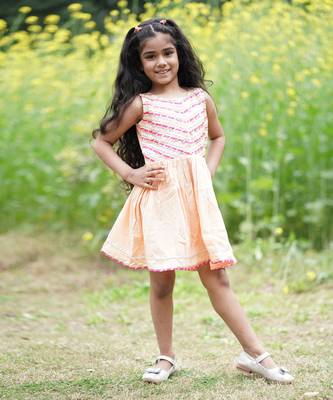 Camilla Peach Dress 1