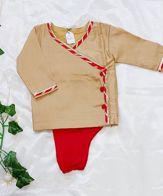 Camel Cotton Angrakha Jhabla 1