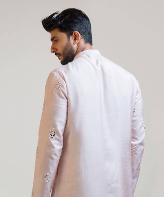Sweet Pink Mirrorwork Kurta Set 3