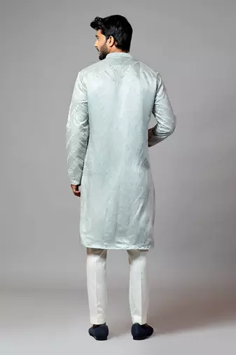 Mirror Work Kurta With Pant Pajama