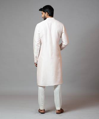 Fully Embroidered Multicolour Floral Kurta And Pant Pajama 3