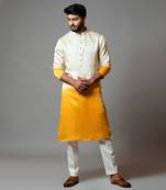 Ombre Shaded Kurta And Pant Pajama