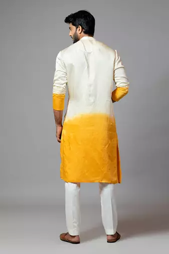 Ombre Shaded Kurta And Pant Pajama