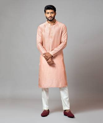 Plain Kurta With Pant Pajama 1