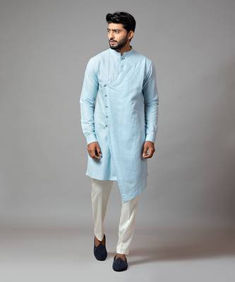 Assymetric Kurta And Pant Pajama 2