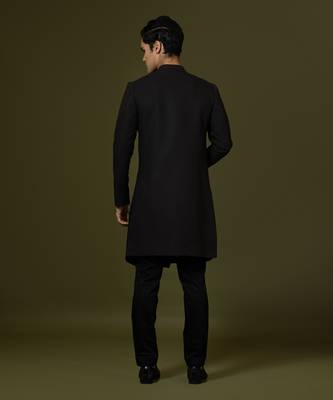 Chocolate Brown Achkan Set 9