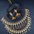 AARNAA PEACH  Ethnic Gold Plated Kundan Choker Set for Women NS_1838_PH_425