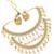 AARNAA PEACH  Ethnic Gold Plated Kundan Choker Set for Women NS_1838_PH_425
