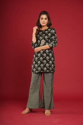 MUSLIN PRINTED CO-ORD SET 1