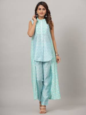 MUSLIN PRINTED CO-OD SET 1