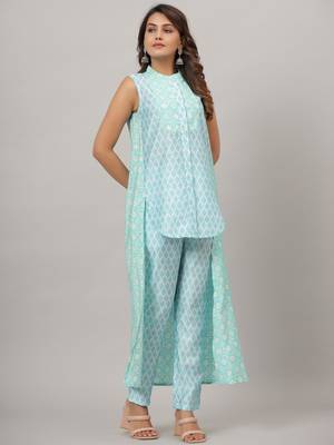 MUSLIN PRINTED CO-OD SET 3
