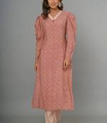 MUSLIN PRINTED KURTA WITH PANT