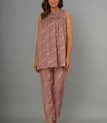 MUSLIN PRINTED CO-ORD SET