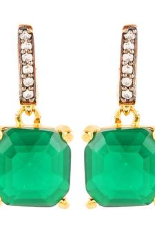 Gold earrings