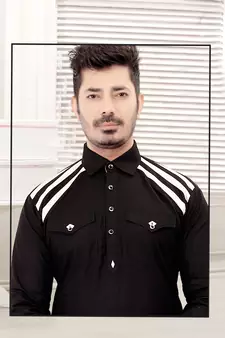 Pattern work pathani