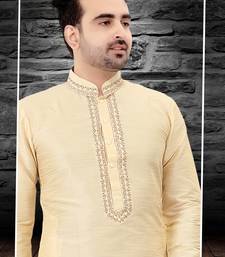 Embroidery Kurta with fancy button