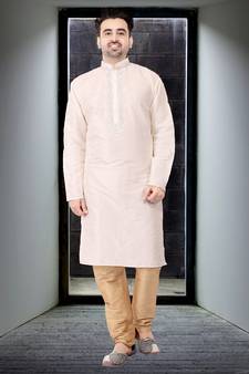 Embroidery Kurta with fancy button