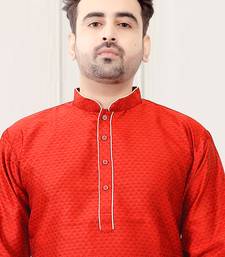 Pattern Work Kurta with Churidar