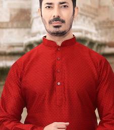 Piping Kurta with pattern work