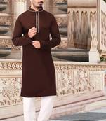 Threading work front and collar pattern sticthed