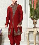 All over  Hand Work Semi Indo front lining