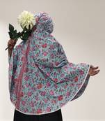 Sky-blue woven cotton islamic-accessories