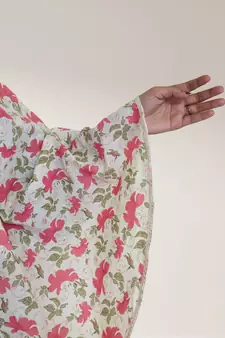 Pink woven cotton islamic-accessories