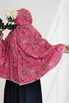 Pink woven cotton islamic-accessories