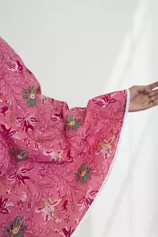 Pink woven cotton islamic-accessories