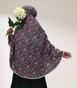 Navy-blue woven cotton islamic-accessories